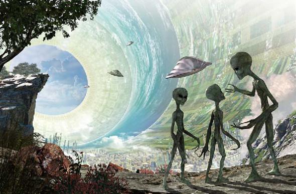 Новая сенсация от британских ученых - пришельцы живут под землей!
